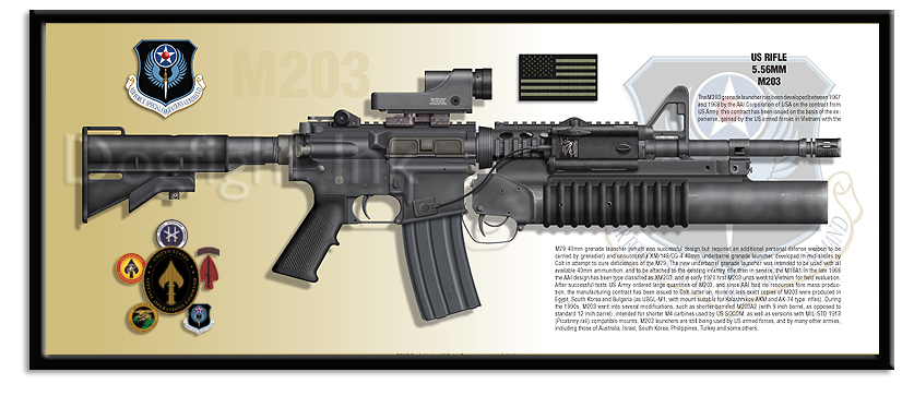 Armas U.S. Special Operations AFm203