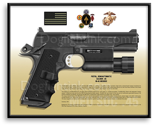 Armas U.S. Special Operations MEUSOC45