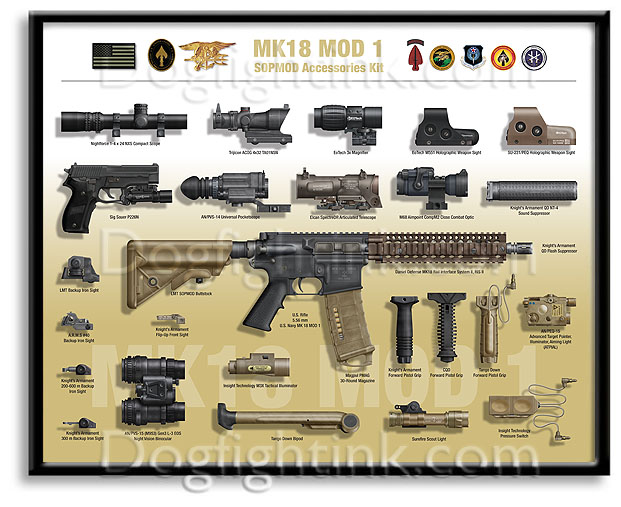 Armas U.S. Special Operations MK18MOD1