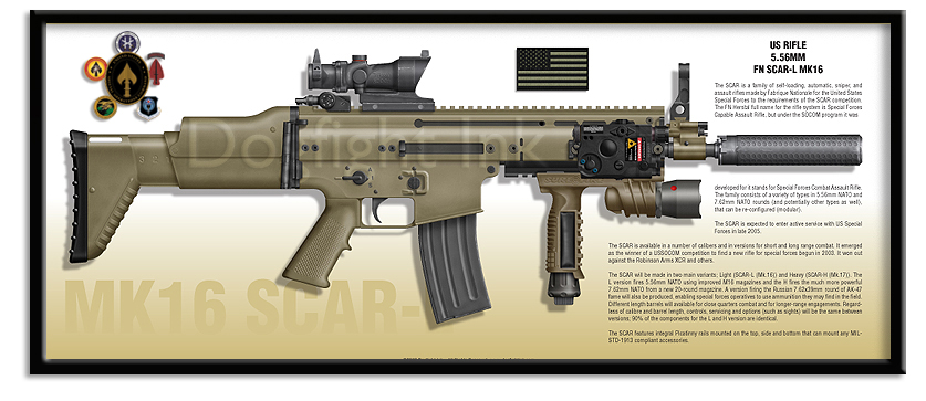 Armas U.S. Special Operations Mk16