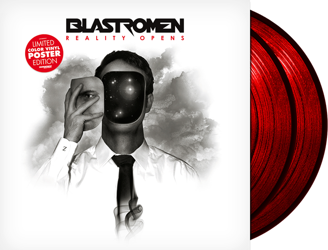 BLASTROMEN "Reality Opens" new album (Dominance Electricity) Vinyl CD Poster DE-020demo-rot_665