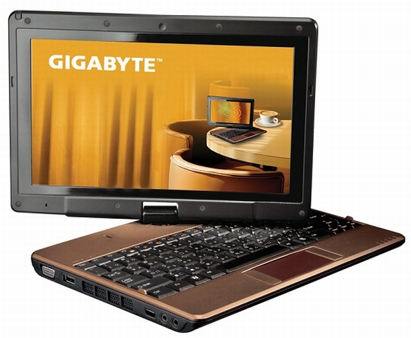 Gigabyte'dan döndürülebilir ekrana sahip yeni netbook; TouchNote T1028X Gigabyte_TouchNote_T1028X_01_dh_fx57