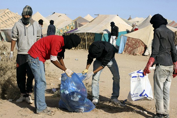 مقتل شرطيين و رجل إطفاء..أثناء اشتباك الشرطة المغربية مع صحراويين غاضبين Maroc-sahara1