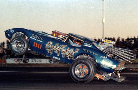 Wheelstander Tommy%20McNeely%20puts%20it%20sky%20high%20in%20the%20Fugitive%20Corvette.%20Photo%20thanks%20to%20Drag%20Racing%20Memories