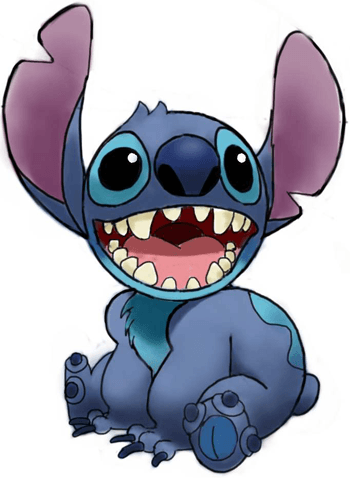 رسم بالخطوات لكرتون ديزنى ....ليلو وستيتش...... Stitch