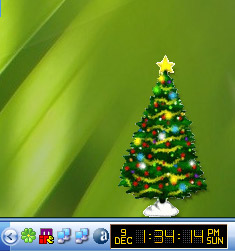  - مفاجأتي ليكم اختار شجرة الكريسماس اللي تحب تكون علي جهازك وهتنور وتطفي بشكل رائع Desktopchristmastree