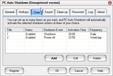 PC Auto Shutdown لإيقاف الجهاز تلقائياً Timer