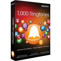 600 مؤثر صوتي من شركة Sony  Sony1000Ringtones