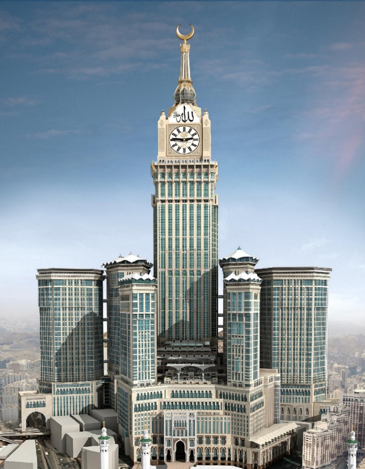 உலகின் இரண்டாவது மிக உயர்ந்த கட்டடம்!  An-artist-render-of-emaar-residences-at-abraj-al-bait