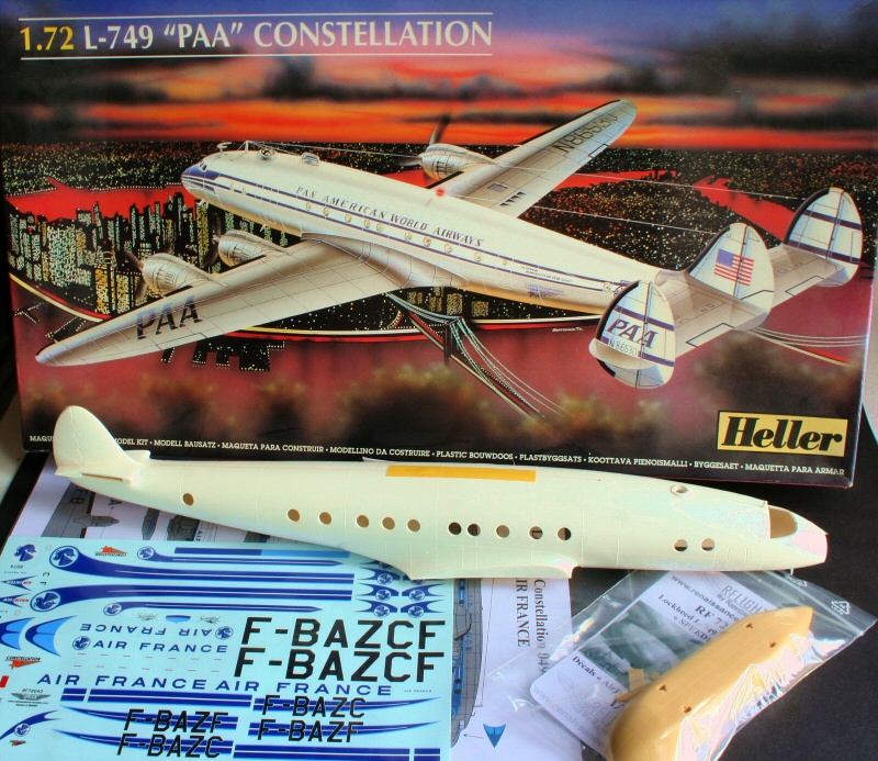 LOCKHEED L-749 CONSTELLATION F-BAZF Cie AIR FRANCE Réf 80381 AF%20002