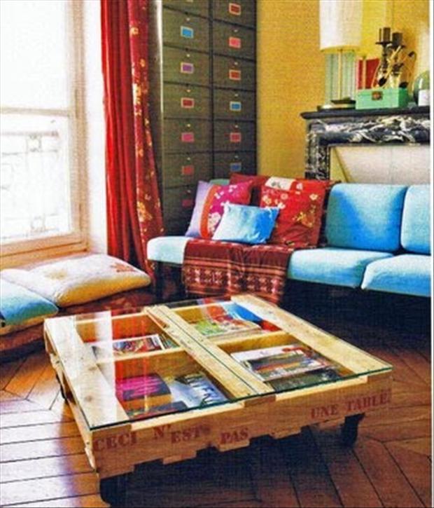 Amazing Uses For Old Pallets Pallet-coffee-table-2