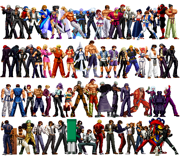 KOF Anthology All Characters Pack Chars-K