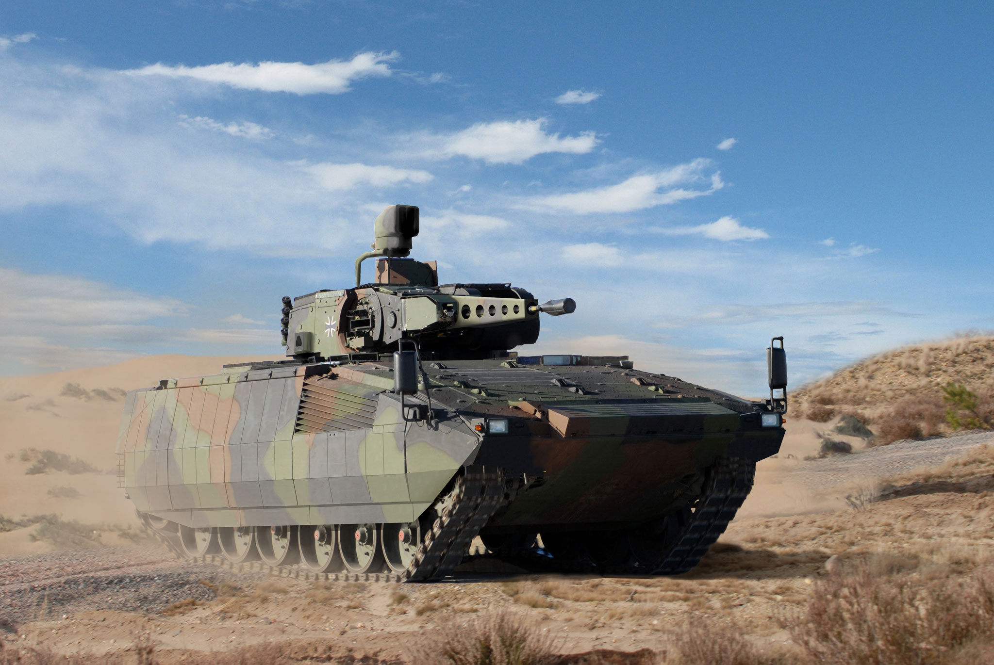 نظم الدفاع الجوي القريبة، والقريبة جداً "SHORAD & VSHORAD Press-Photo_KMW_Infantry-Fighting-Vehicle-PUMA