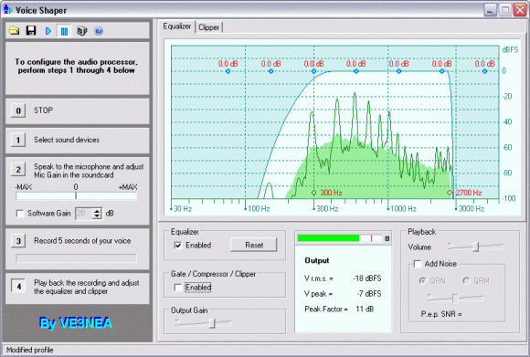 Voice Shaper 0.93 beta Main1