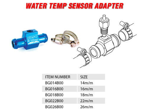 WTB Oil pressure gauge and temp adapter. KOSO_WATER_TEMP_ADAPTOR