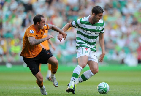 Celtic Match Pictures. Charlie-mulgrew