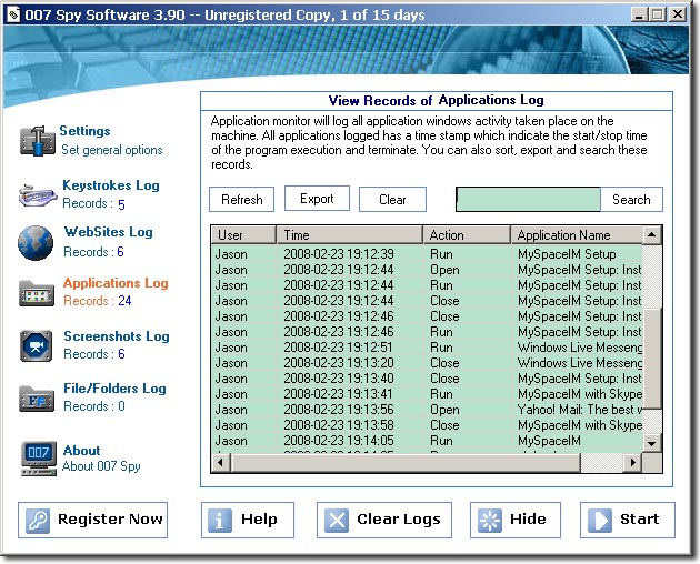 Casus 007(keylogger) resimli anLatım + seriaL App