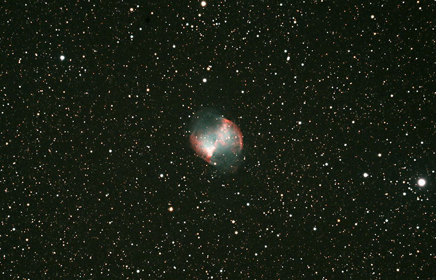 M27, Dumbbell nebula le 15/08/09 M27_150809_small