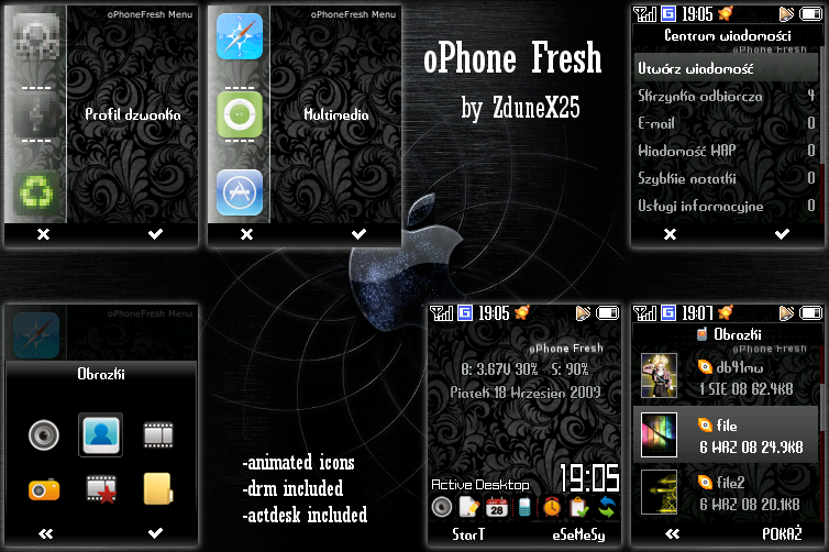 [Skin] oPhone Frash (Full) OPhoneFresh