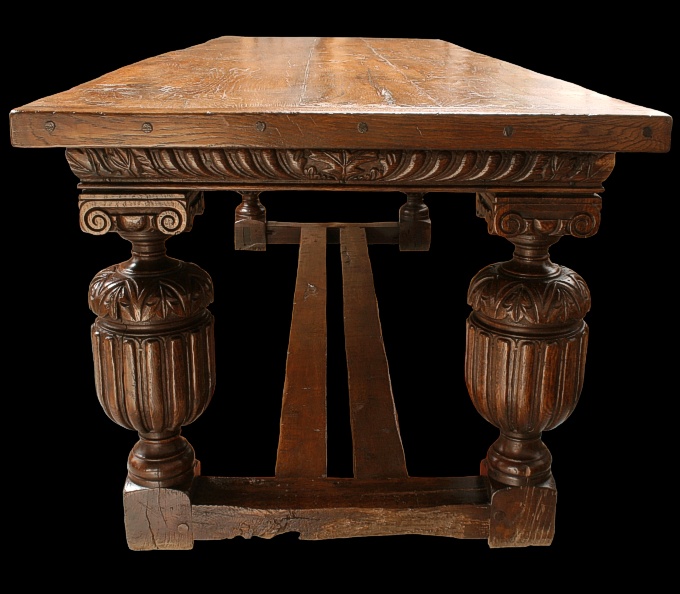 Antički nameštaj - Page 2 Elizabethan_style_oak_carved_table