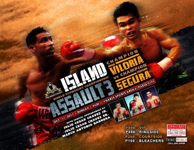 Saturday December 10th - Brian Viloria vs Giovanni Segura Viloria-segura