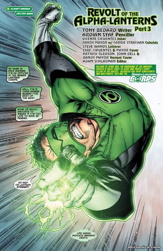 Green Lantern Corps [Série] GLC501.201072810812