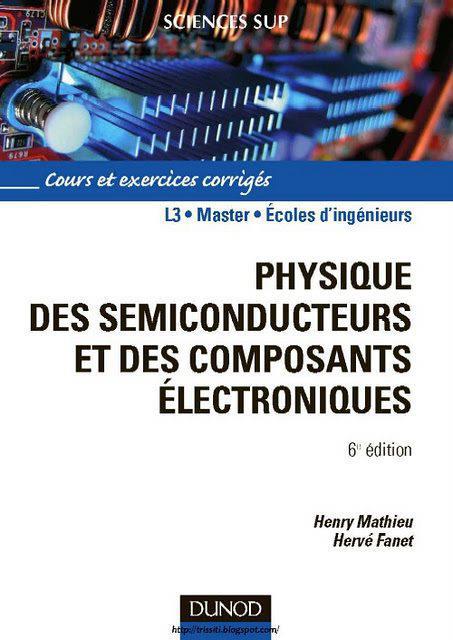 Livre : hysique des semi conducteurs et des composants électroniques Physique.201245225911