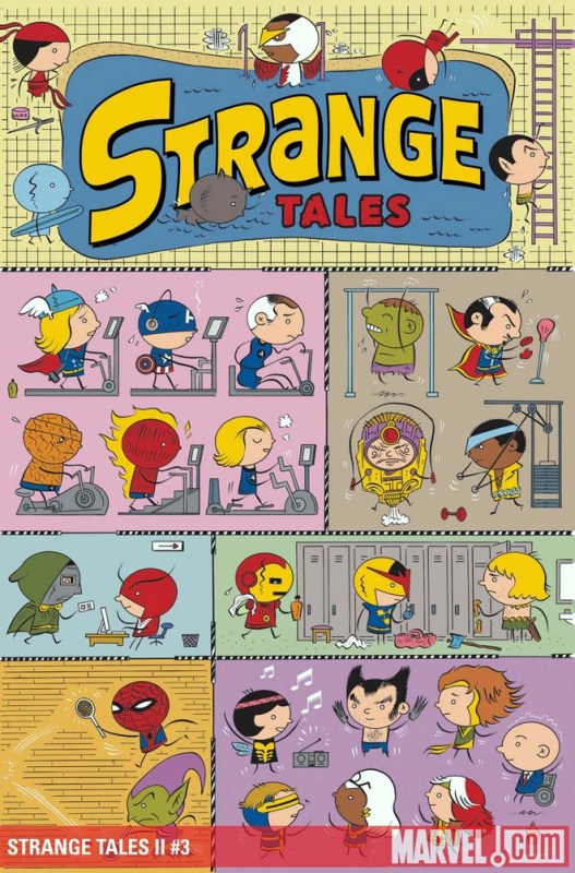 Strange Tales II #1-3 [Mini-Série] Strangetales3.201092291220