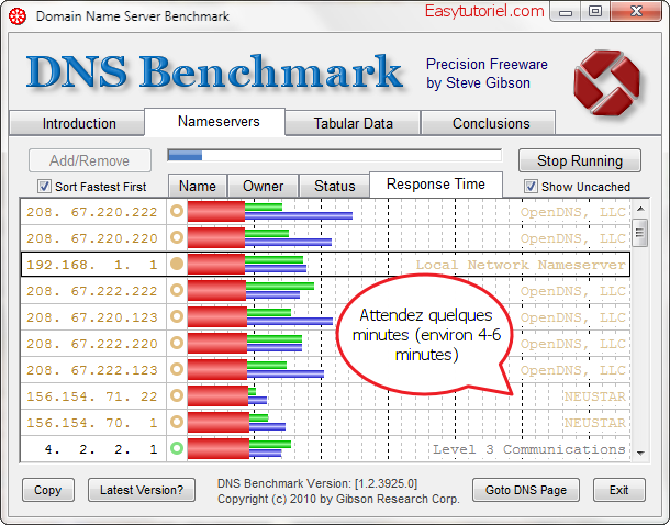 Comment accélérer votre connexion avec DNS Benchmark !    39