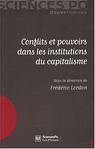 Confits et pouvoirs dans les institutions du capitalisme 010851204