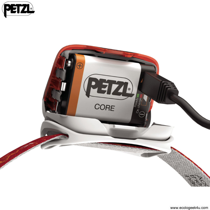 Nouvelle frontale Petzl Actik avec batterie USB amovible 59622