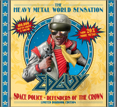 EDGUY - SPACE POLICE - Defenders Of The Crown SpacePoliceLimitedEditionDigi