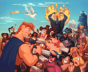 As cenas mais cómicas e romãnticas Hercules