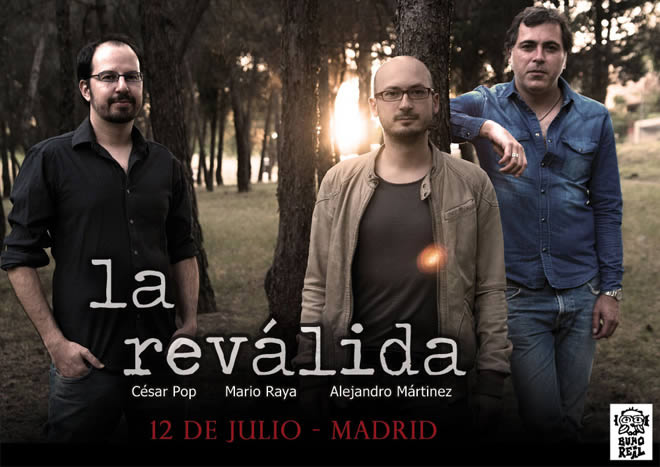 Alejandro Martínez, Mario Raya y César Pop se unen en Madrid para un concierto especial La-revalida-10-07-13