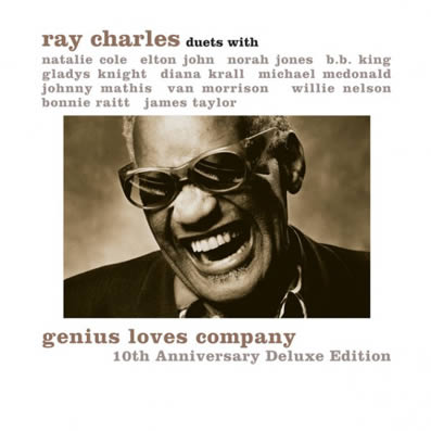 Se reedita ampliado el disco póstumo de Ray Charles Ray-Charles-Genius-Loves-Company-16-10-14