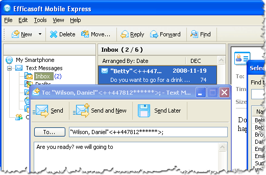 [SOFT] Efficasoft Mobile Express - Gestion de SMS sur PC [Gratuit] Mobexp_screenshot