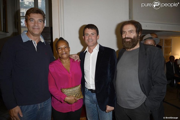 Crash en Argentine : La France en deuil  Galement_present_Arnaud_Montebourg_Taubira_Valls-de6c2