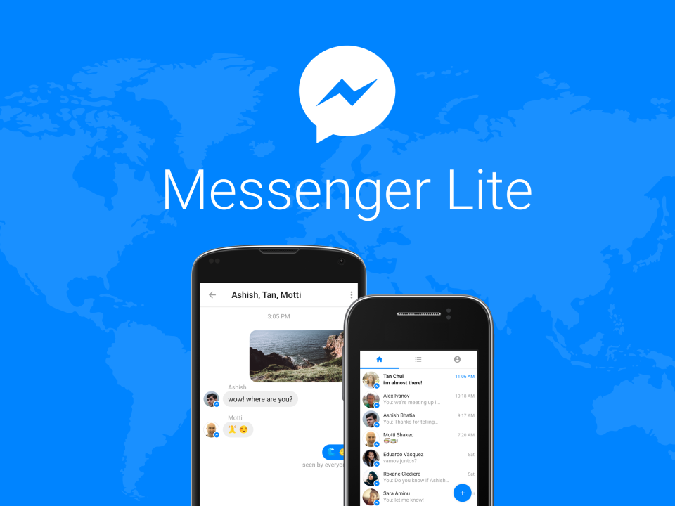 حمل تطبيق ماسنجر لايت Messenger Lite للاندرويد Messenger-Lite