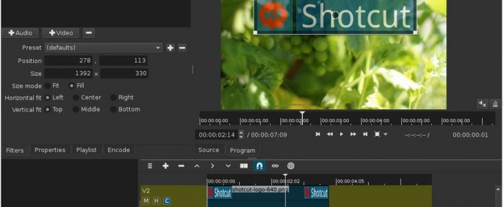 برنامج Shotcut لتعديل وتقطيع الفيديو وعمل المونتاج Shotcut-01-728x300