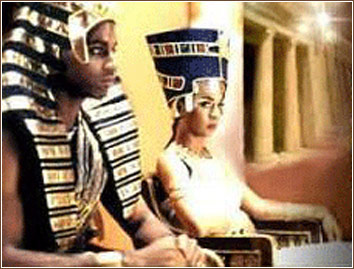 L'Egypte antique (kémèt) : Une civilisation nègro-africaine ! Pharaon-reine-egypte