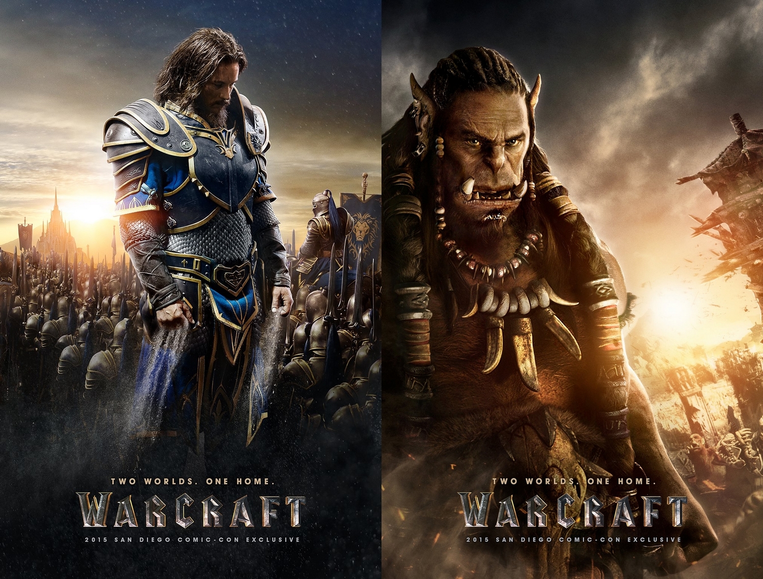 Le trailer du film Warcraft sera dévoilé le 6 novembre (Blizzcon) Warcraft-posters