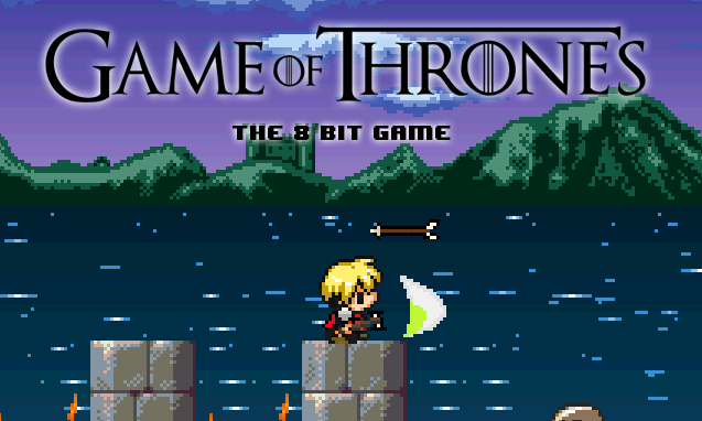 Jeu 8 bits Game of Thrones Titulo