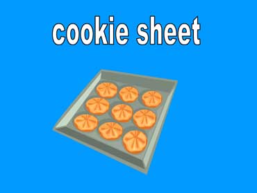  ◄اللغة الانجليزية...... Kitchenware Vocabulary.► Cookie-sheet-cookies