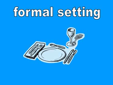  ◄اللغة الانجليزية...... Kitchenware Vocabulary.► Formal-table-setting