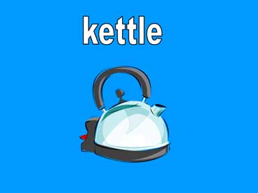  ◄اللغة الانجليزية...... Kitchenware Vocabulary.► Kettle