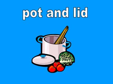  ◄اللغة الانجليزية...... Kitchenware Vocabulary.► Pot-and-lid