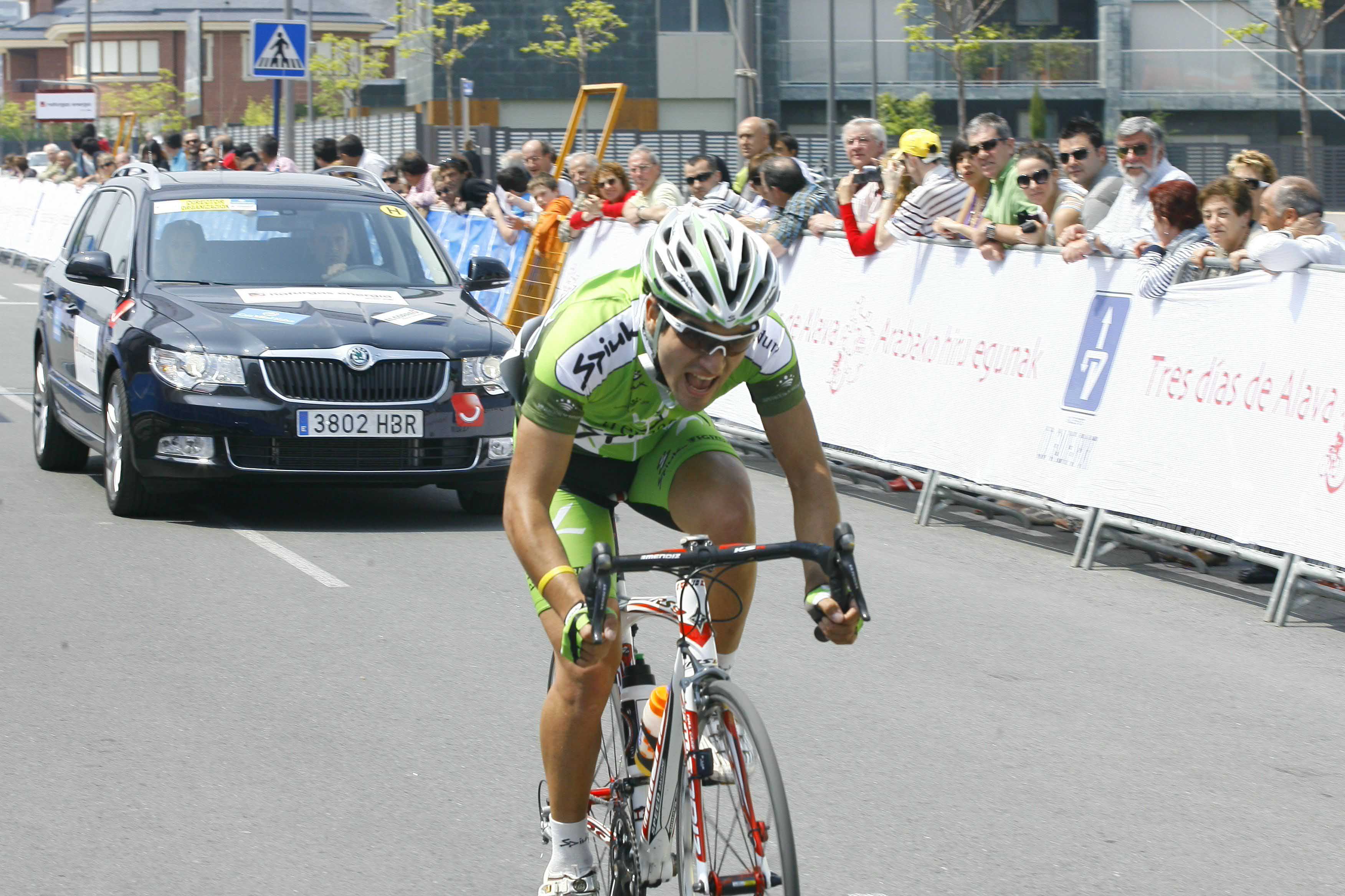 Adrian Alvarado y Edison Bravo en Vuelta a Toledo Ciclismo