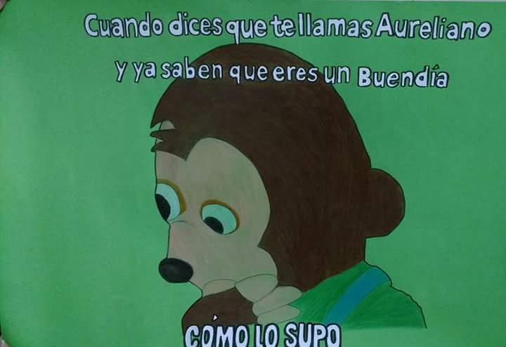 "Cien años de soledad" en memes: las creativas estrategias de la profesora que conquistó a las redes con una tarea de literatura 13335837_10209695032635115_5623935626388889248_n