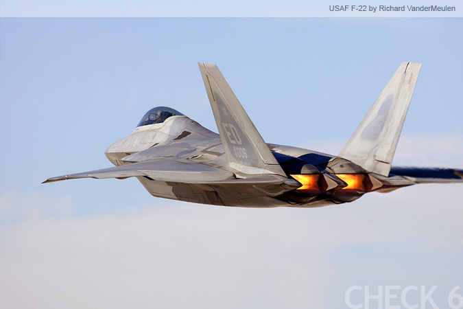  Lockheed Martin F-22 Raptor	 F22burningfuel