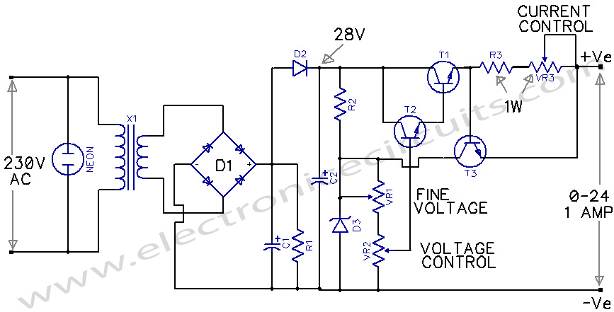 Alimentação variável 0-24V Variable-Power-Supply-0-24V-circuit